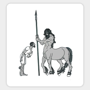 The Fostering of Achilles Sticker